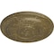 Ekena Millwork Niobe Ceiling Medallion (Fits Canopies up to 8 5/8"), 18"OD x 1 1/2"P, Mississippi Mud Crackle CM18NIMMC - alternate 2